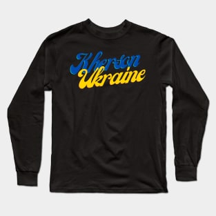 Kherson- Ukraine Long Sleeve T-Shirt